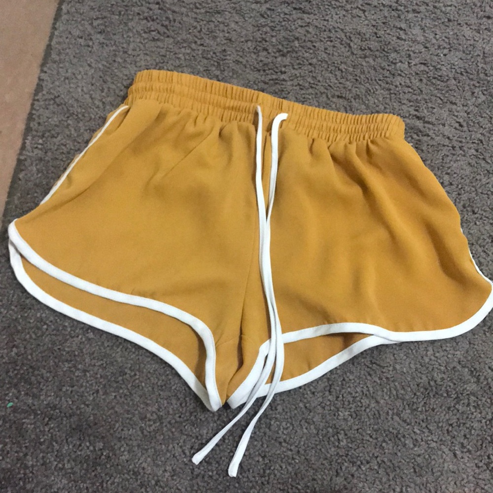 Yellow shorts